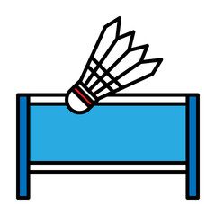 Badminton Sticker