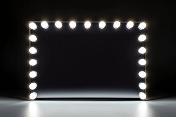 beauty salon mirror with backlight