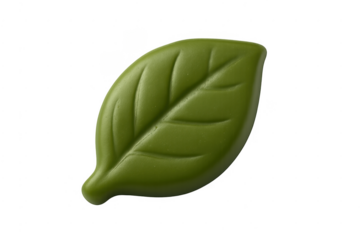 Green leaf icon representing nature and ecology