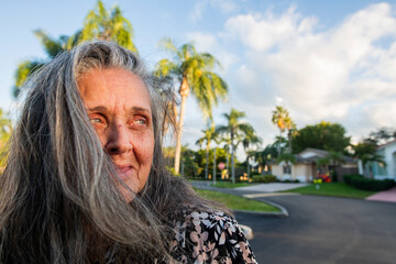 Enviromental Portrait  of a Senior Woman