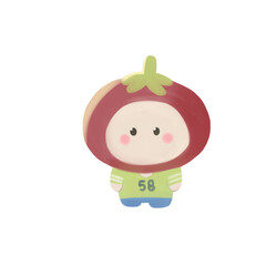 Cute sticker tomato