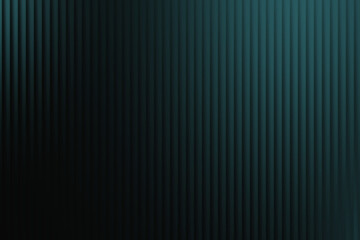 Abstract dark teal and black vertical ribbed texture with subtle gradient and shadow effect