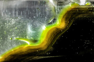 welle gelb hoch tief