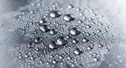 Ultra-Macro Condensation Patterns on Chilled Metal Surface