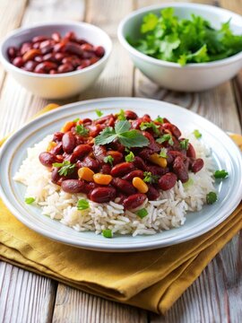 rice with vegetables and meat