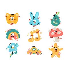 Doodle Mascot Illustration