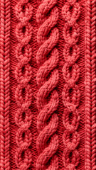 赤ニット 背景素材