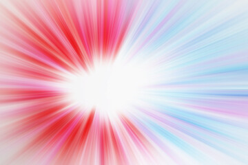 抽象アート_光のトンネル