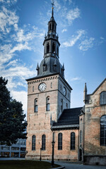 Obraz premium Bell Tower of the Oslo Cathedral