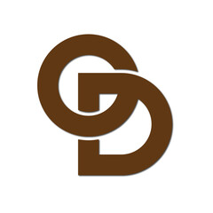 Web line modern color full letter logo design