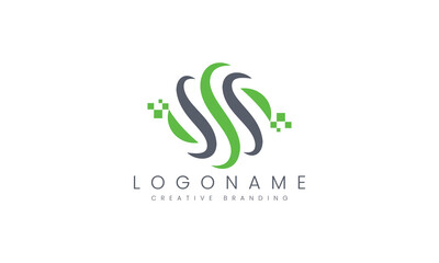 Minimalist S Logo for Branding and Identity.