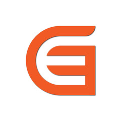 creative modern color full letter logo design illustrator