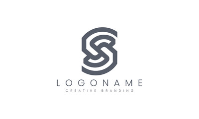 Minimalist S Logo for Branding and Identity.