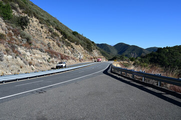 California state route 18/Rim of the world highway.