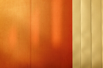 赤と黄色い壁、背景素材