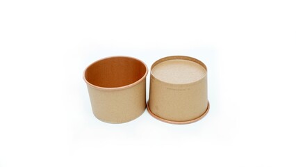 Eco-friendly biodegradable food takeaway container disposable food kraft paper box packaging
