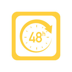 48 hour icon SIGN