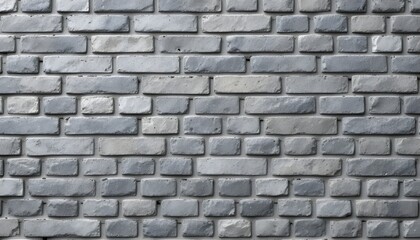 Gray Brick Wall Background with Subtle Texture and Natural Patterns