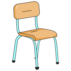 School Chair Illustration