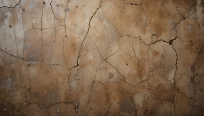 Fototapeta premium brown cement concrete wall texture, grunge rough old stain background
