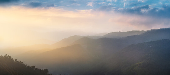 Evening in Peneda-Gerês National Park (NP Peneda-Gerês - Portugal)