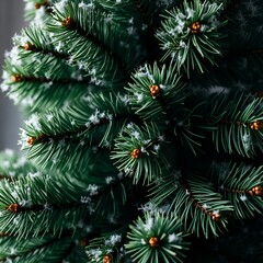 Christmas fir tree brunch textured background fluffy pine tree brunch close up green spruce christmas background holiday background winter christmas design decoration merry celebration