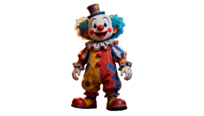 figurine of a clown png