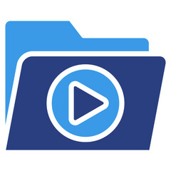 Video File  Icon Element For Design