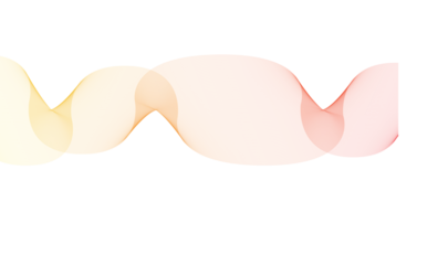 white ribbon on white background