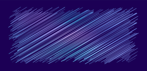 Abstract textured background with diagonal lines in shades of blue and purple