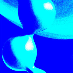 추상적인 물방울