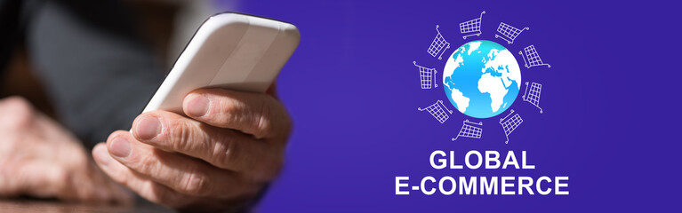 Concept of global e-commerce