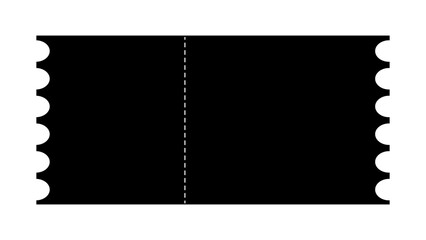 A single white dashed line extends vertically down a stark, solid black background.