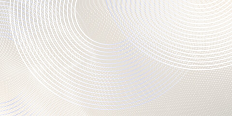 Geometric pattern gray technology background with circles