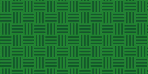 seamless green pattern texture repeat grid triangle square geometric type cube fabric pattern shapes cover template design.	