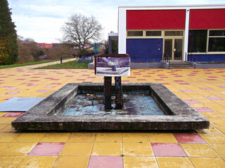 Schandfleck in einer Kurstadt