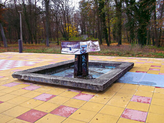 Schandfleck in einer Kurstadt