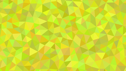 A dazzling display of golden triangles forms an eyecatching abstract design, reminiscent of sunlight filtering through a lemon grove in summer