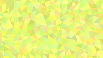 Bright yellow geometric background with a mosaic of triangles creating a visually appealing and modern design element for various applications