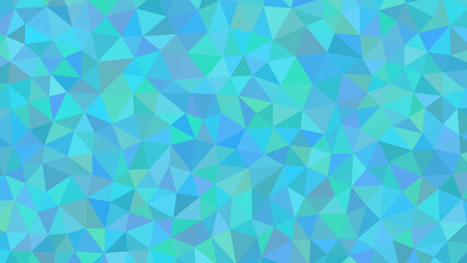 Vibrant blue and green geometric mosaic background with a dynamic, energetic feel, perfect for adding a touch of modern flair