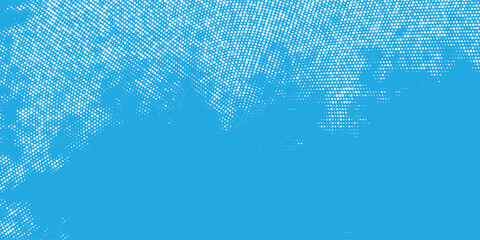 Elegant Blue Circle Tech Finance Fintech Background Abstract Pixel Pattern. vector background