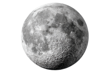 Detailed Moon Texture Showing Craters and Lunar Surface Features