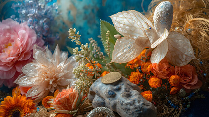 tropical fish in aquarium