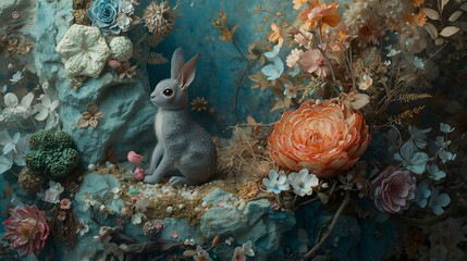 coral reef in the sea