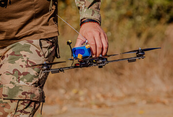 fpv military drone in Ukraine