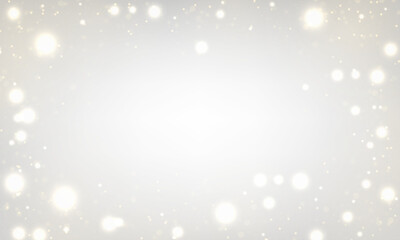 Glowing stardust explosion with white sparks and golden glitter on transparent background. Abstract festive light effect perfect for holiday overlays, cards, or magical decoration.