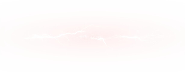 Red Lightning PNG with Transparent Overlay on transparent background