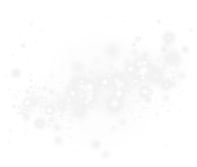 PNG Sparkle Overlay with Bright White Dust Effect on transparent background