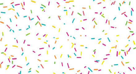 Colorful Sprinkle Confetti Background Texture for Celebrations and Festive Designs