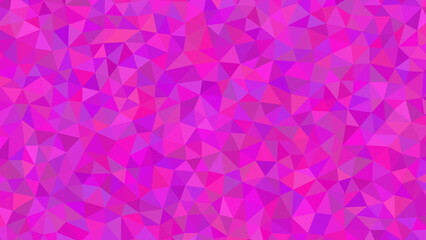 Vibrant polygonal background with a dynamic interplay of shades of pink